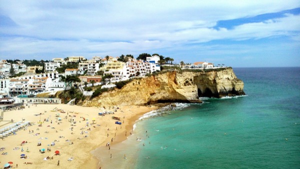 Praia do Carvoeiro Algarve Portugal